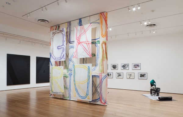 Installation view of <i>Ecstatic Alphabets/Heaps of Language</i>
