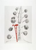 Louise Bourgeois. Untitled, plate 9 of 9, from the portfolio, Topiary: The Art of Improving Nature. 1998