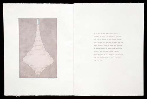 Louise Bourgeois. Untitled, plate 1 of 8, from the puritan: folio set #2 of 7. 1990-1997
