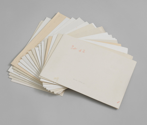 Louise Bourgeois. Nothing to Remember (set 5), from the series of folio sets (1-6). 2004-2006